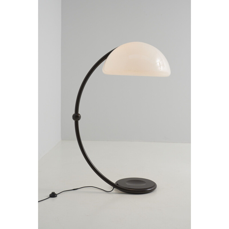 Vintage "Serpente" floor lamp by Elio Martinelli for Martinelli Luce, Italy 1960s