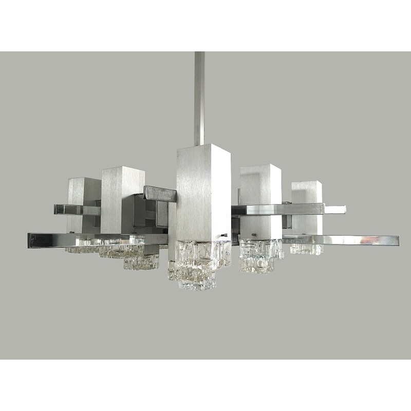 XL chandelier by Gaetano SCIOLARI - 1960s