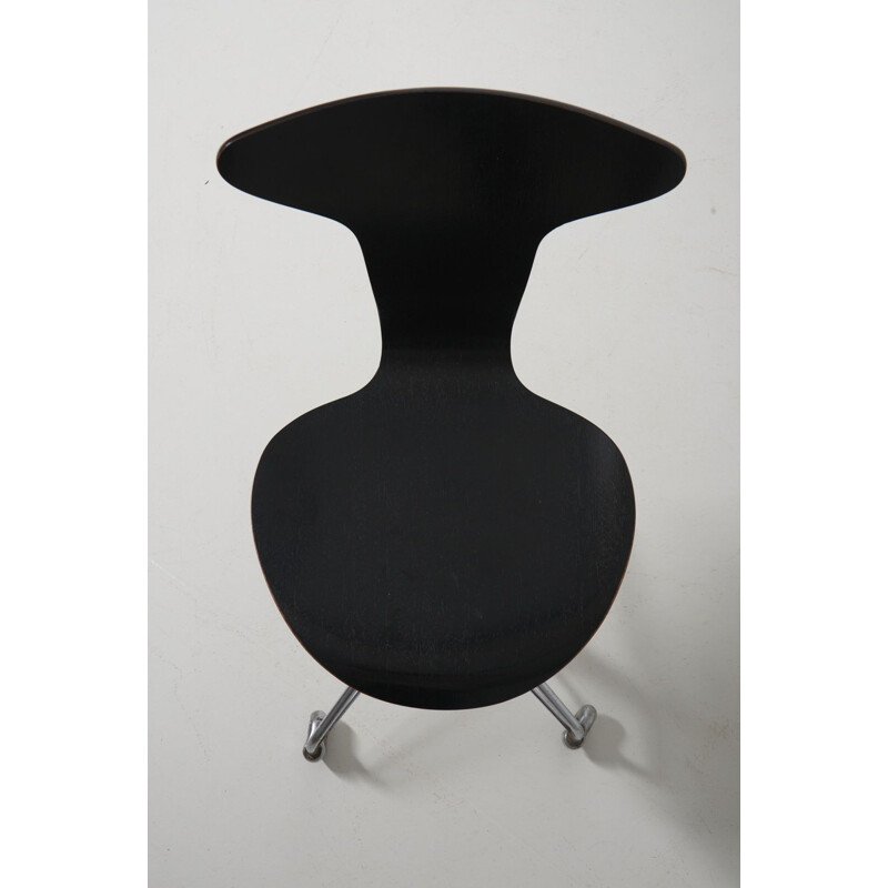 Vintage Mosquito swivel armchair model 3115 by Arne Jacobsen for Fritz Hansen, Denmark 1960s