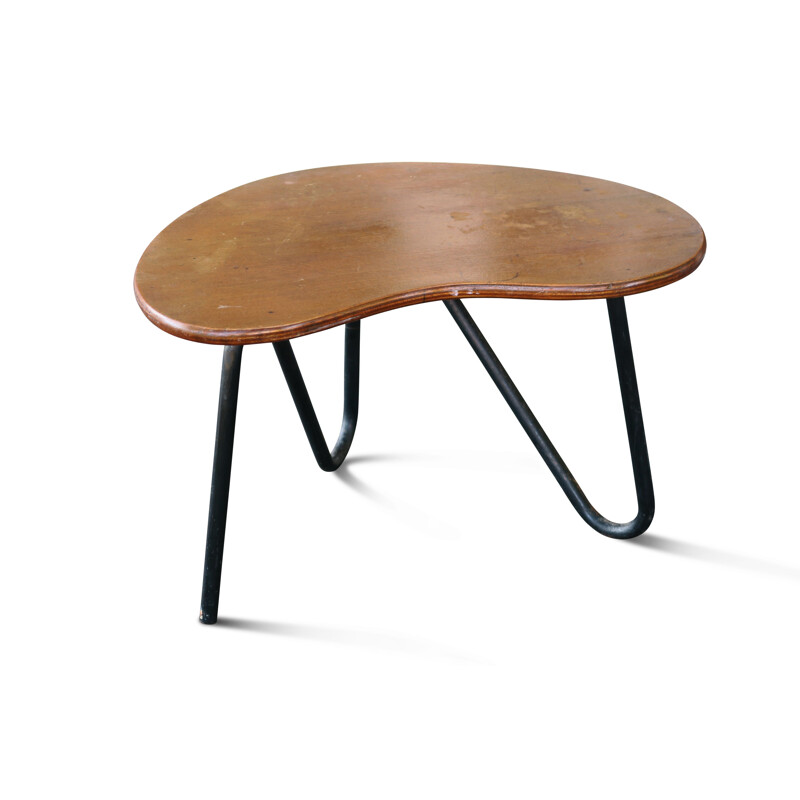 Vintage coffee table "Prefacto" by Pierre Guariche for Airborne, 1952