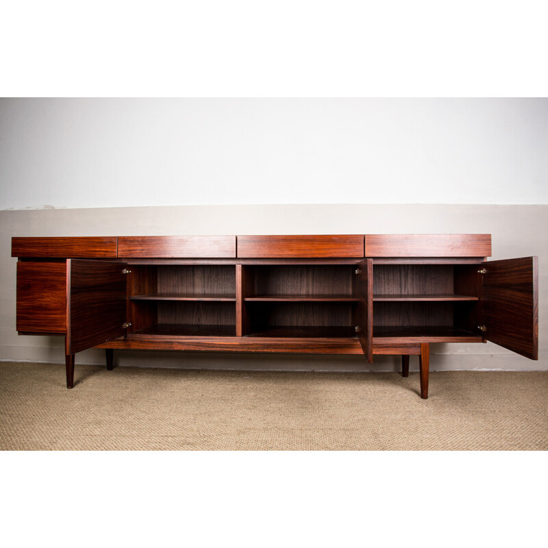 Vintage Danish rosewood sideboard by Ib Kofod Larsen for Faarup Mobelfabrik