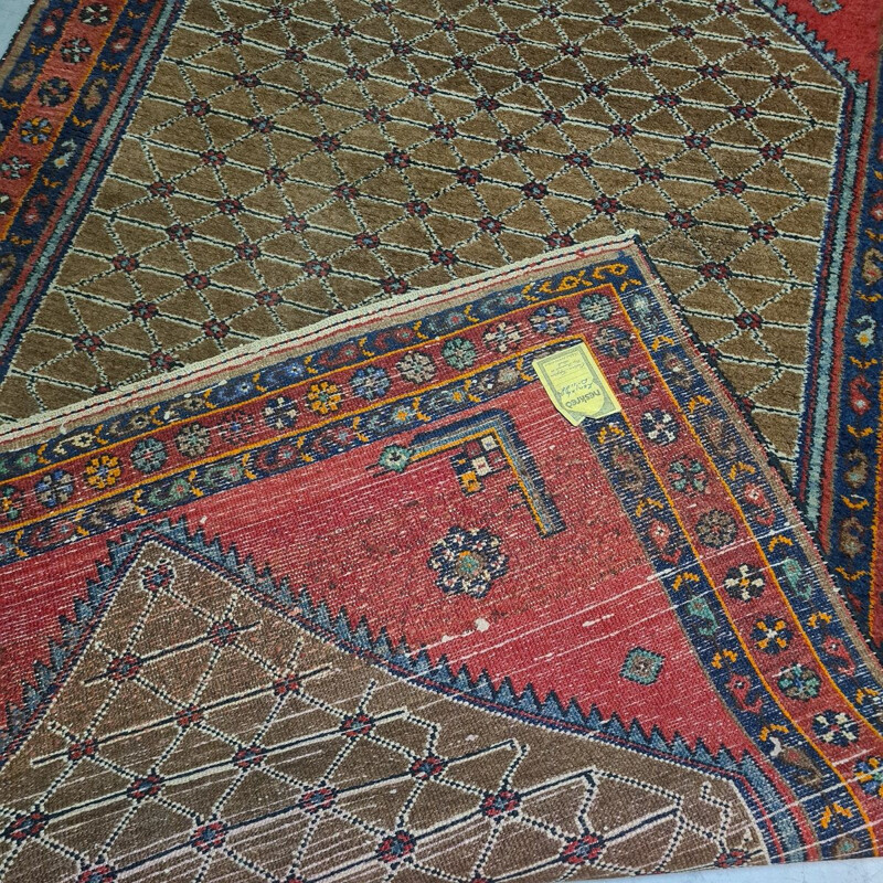 Handgeknüpfter persischer Vintage-Teppich aus Wolle