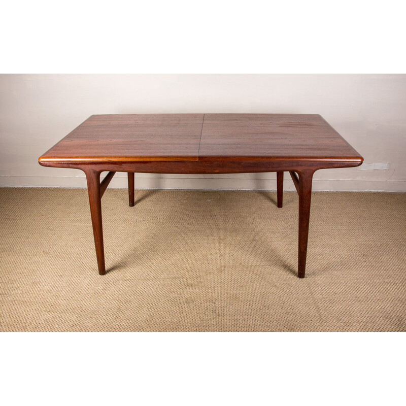 Vintage Danish teak table by Arne Hovmand Olsen for Mogens Kold, 1957