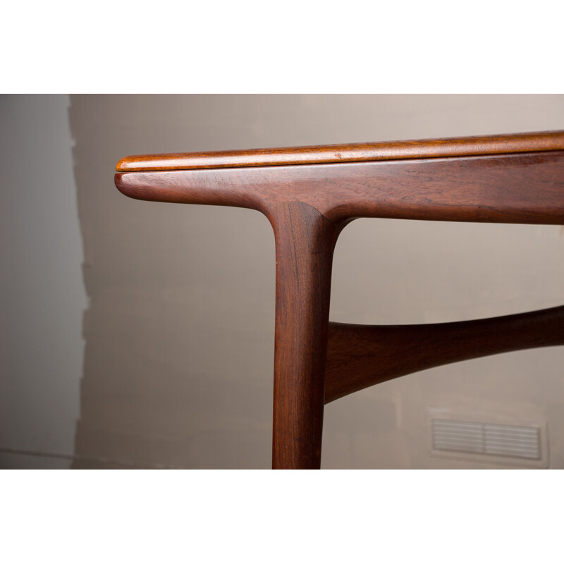 Vintage Danish teak table by Arne Hovmand Olsen for Mogens Kold, 1957