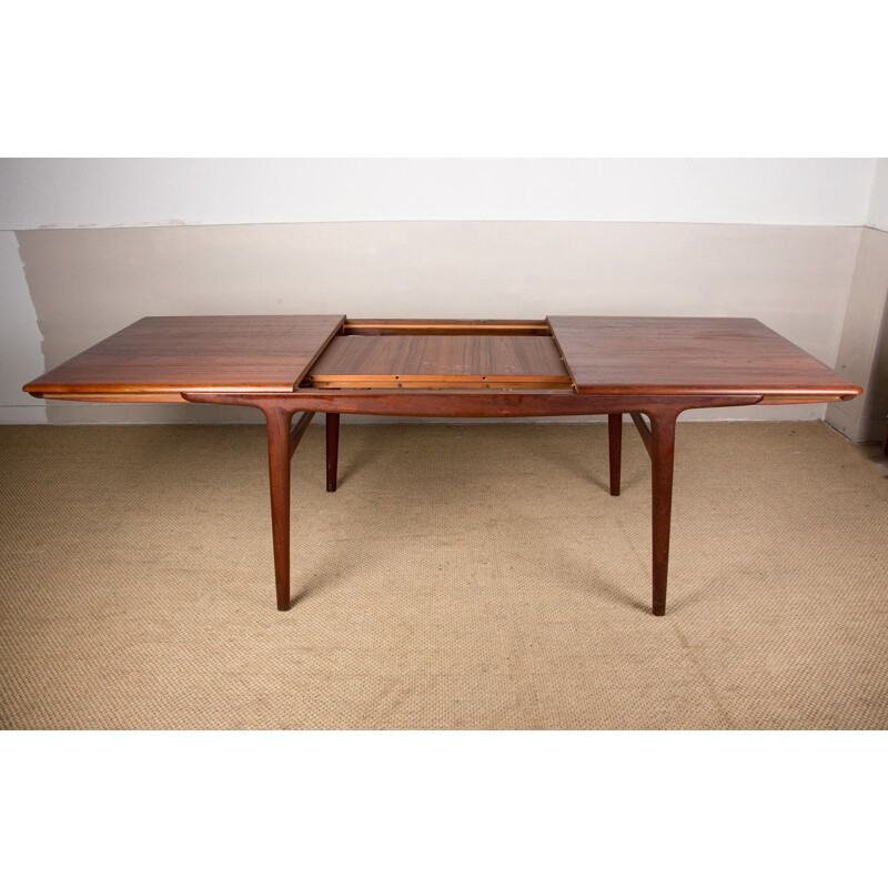 Vintage Danish teak table by Arne Hovmand Olsen for Mogens Kold, 1957