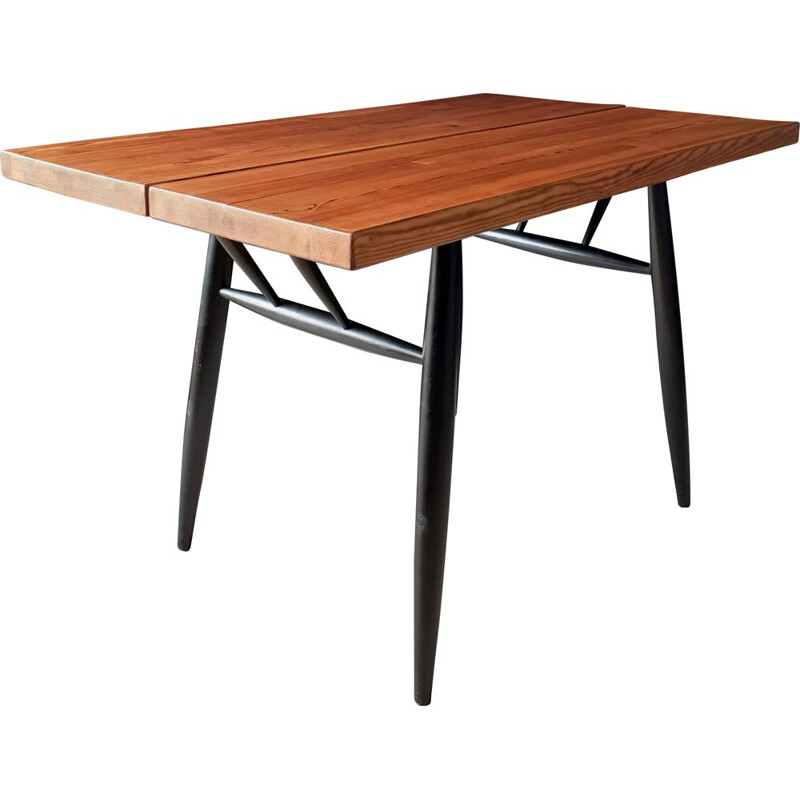 Vintage Pirkka table by Ilmari Tapiovaara for Laukaan Puu, 1955