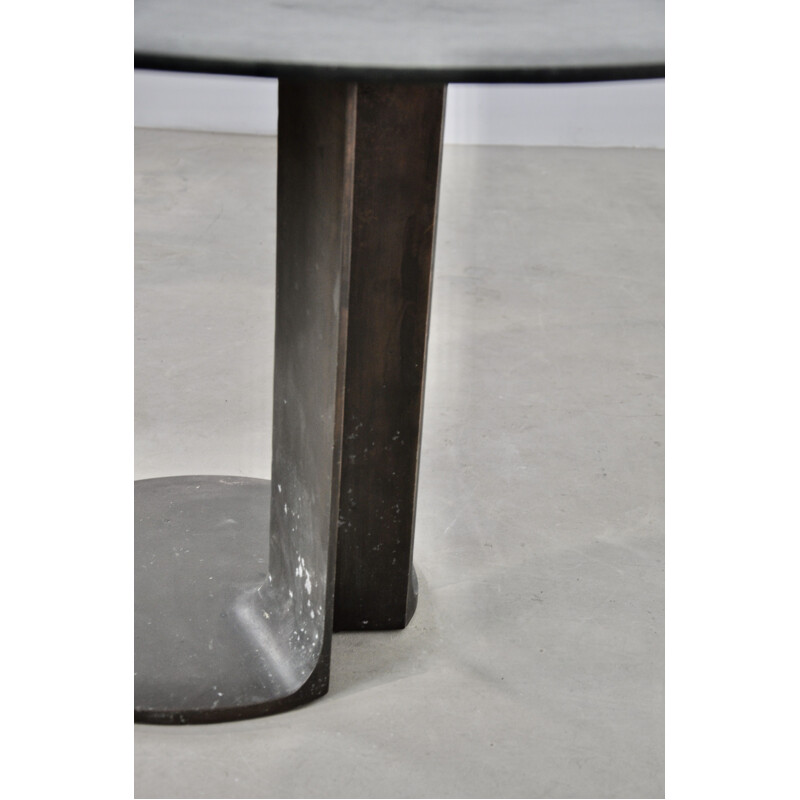 Vintage table Ti59 by Tobia & Afra Scarpa for Poggi, 1975