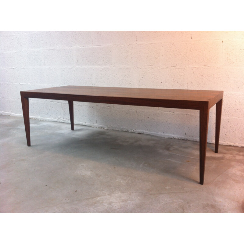 Coffee table in rosewood, Severin HANSEN  - 1960s