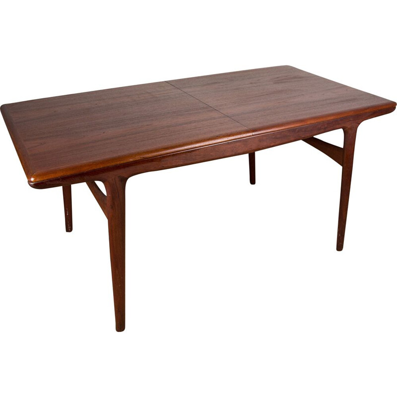 Table danoise vintage en teck par Arne Hovmand Olsen pour Mogens Kold, 1957