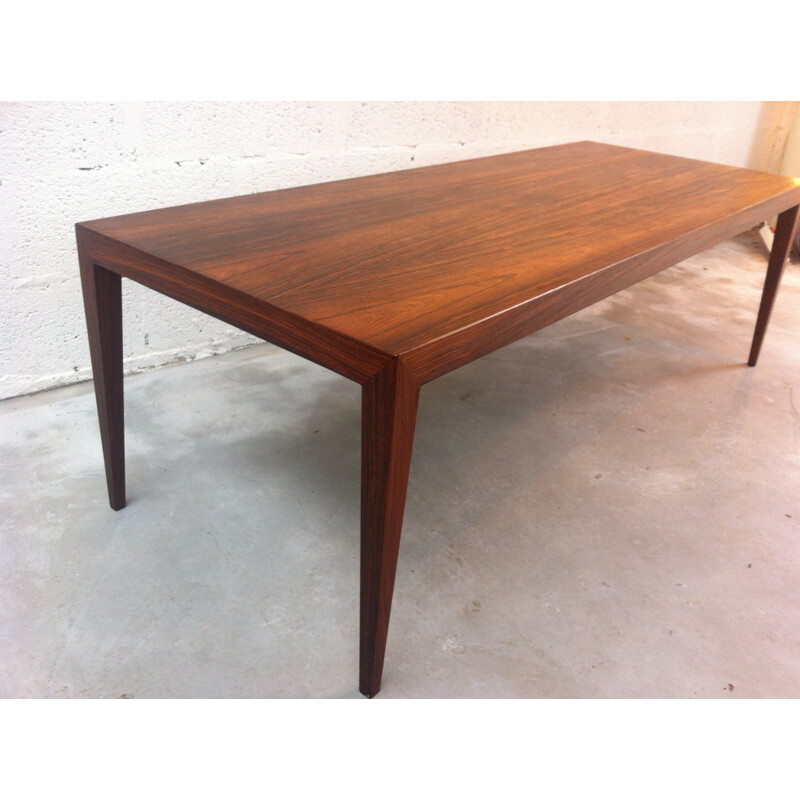 Coffee table in rosewood, Severin HANSEN  - 1960s