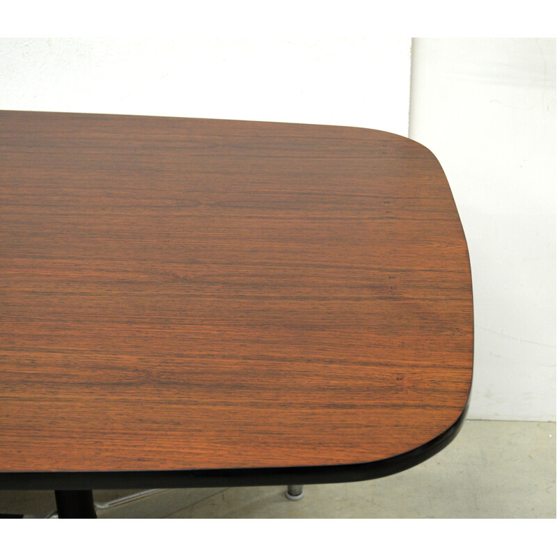 Table segmentée vintage en palissandre par Charles Eames pour Herman Miller, 1970