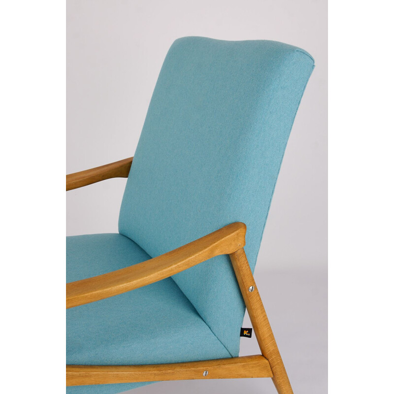 Vintage fauteuil van Jiri Jiroutek voor Interier Praha, Tsjechoslowakije 1960