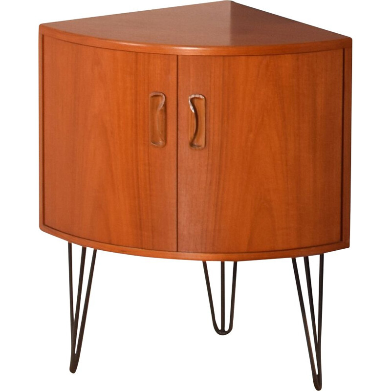 Vintage teak G Plan Fresco corner cabinet, 1960s