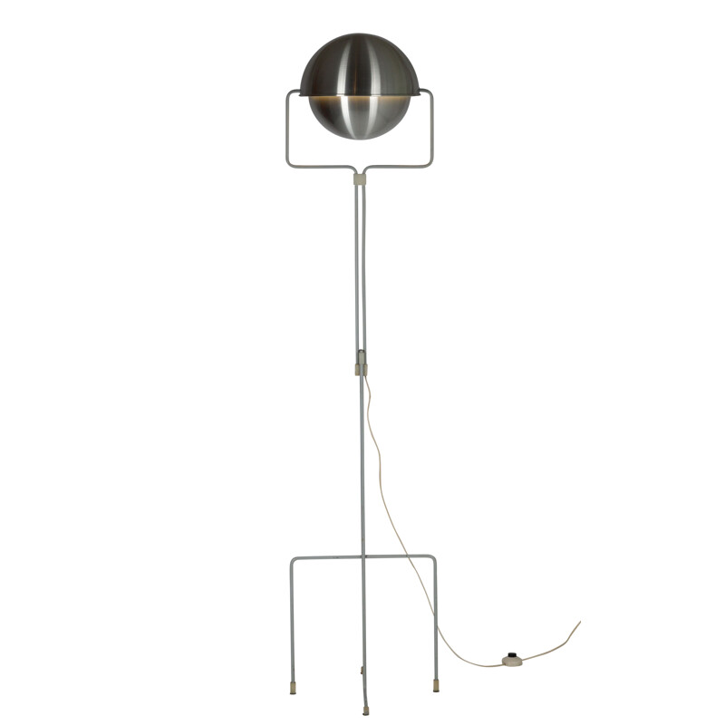 Vintage Raak D-2017 floor lamp by architect E.J, 1964