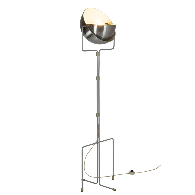 Vintage Raak D-2017 floor lamp by architect E.J, 1964