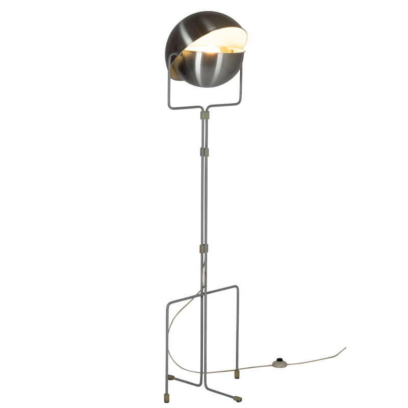 Vintage Raak D-2017 floor lamp by architect E.J, 1964