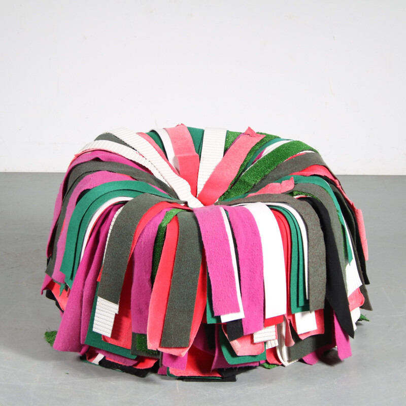 Vintage "Sushi" pouf by Campana Bros for Edra, Italy 2000s