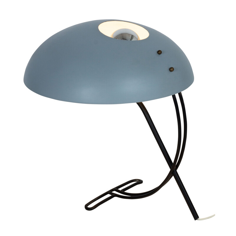 Vintage-Lampe aus robustem Metall von Louis Kalff für Philips, 1950