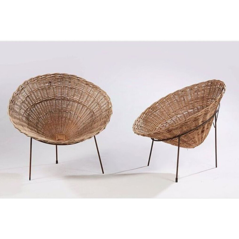 Paire de fauteuils vintage C8 par Terence Coran pour Coran Furniture, 1954