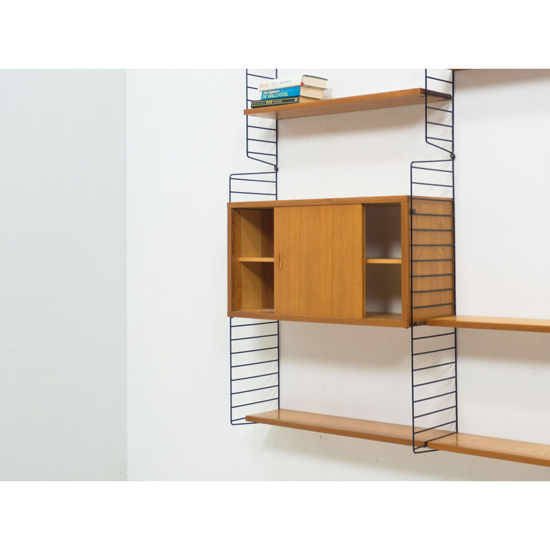 String vintage pine wall unit by Nisse & Kajsa Strinning, Sweden