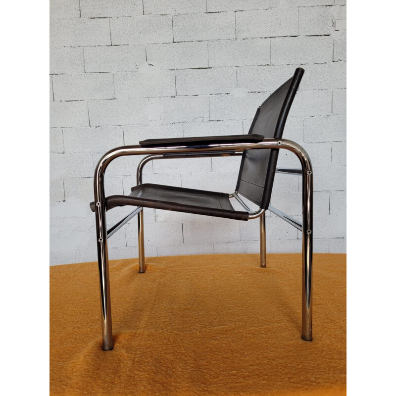 Pair of vintage Klinte armchairs by Tord Bjorklund for Ikea, 1980