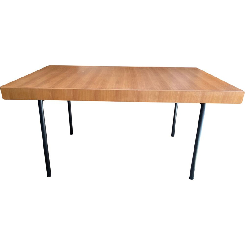 Vintage elmwood table by Gerard Guermonprez for Edition Magnani, 1960