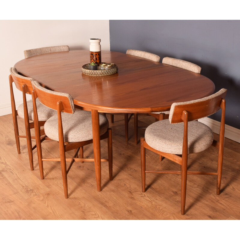 Teak vintage dining set by Victor Wilkins for G Plan, 1960s