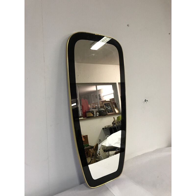 Mid-century mirror in wood - 1960s