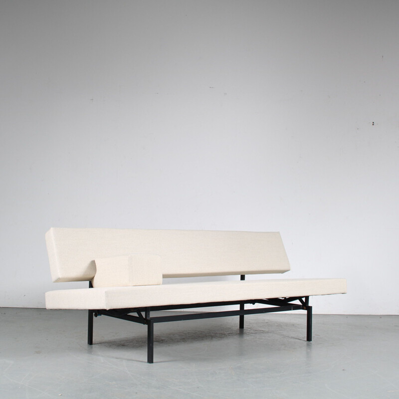 Vintage sofa bed by Gijs van der Sluis for Gispen, Netherlands 1960s