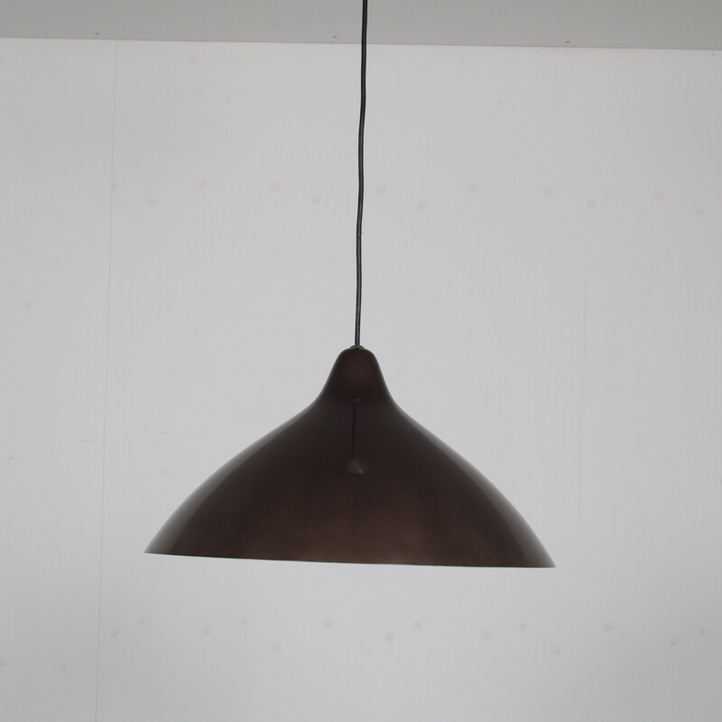 Vintage pendant lamp by Lisa Johansson-Pape for Orno, Finland 1950s