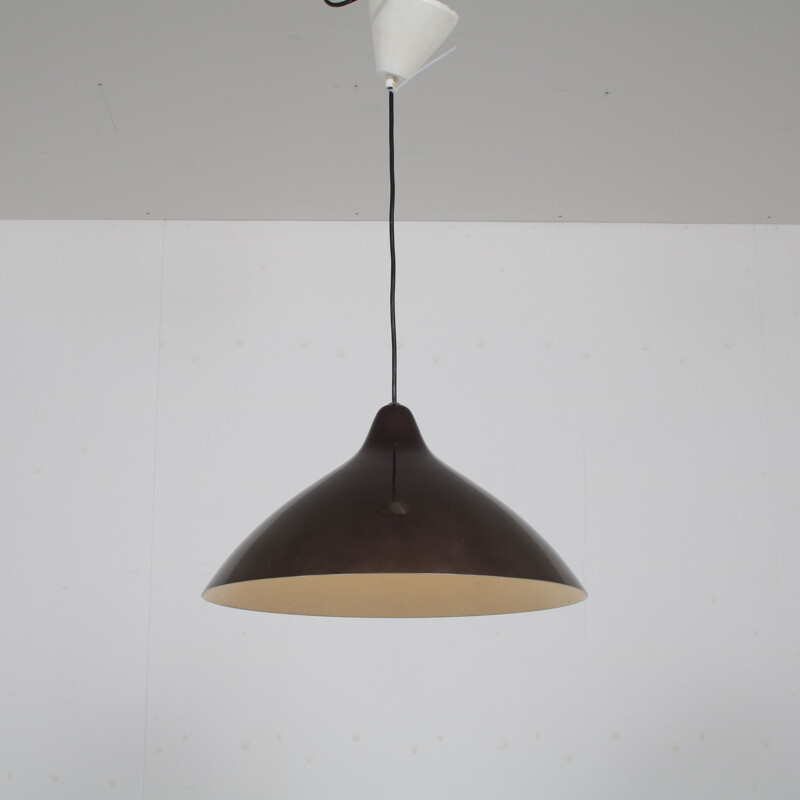 Vintage pendant lamp by Lisa Johansson-Pape for Orno, Finland 1950s