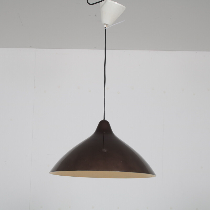 Vintage pendant lamp by Lisa Johansson-Pape for Orno, Finland 1950s