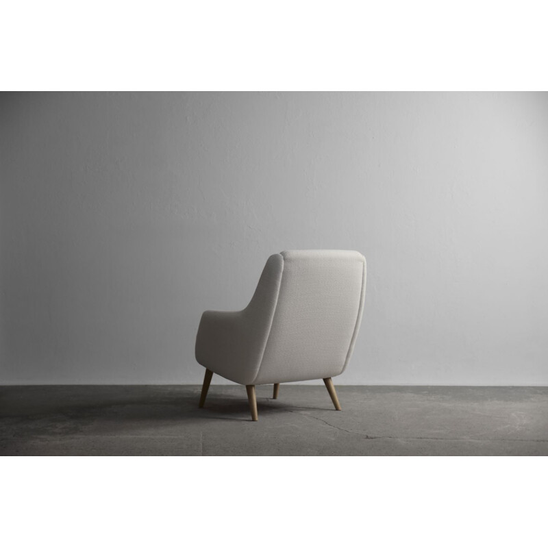 Vintage scandinavian Capri armchair by Alf Svensso for Dux, 1950s