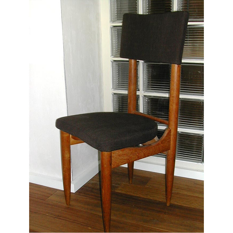 Ensemble de table haute et 4 chaises, Maurice PRE - 1950