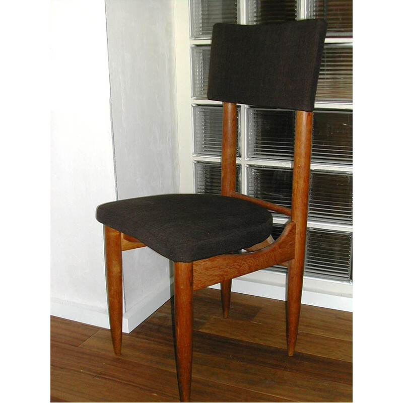 Set of high table and 4 chairs, Maurice PRE - 1950s