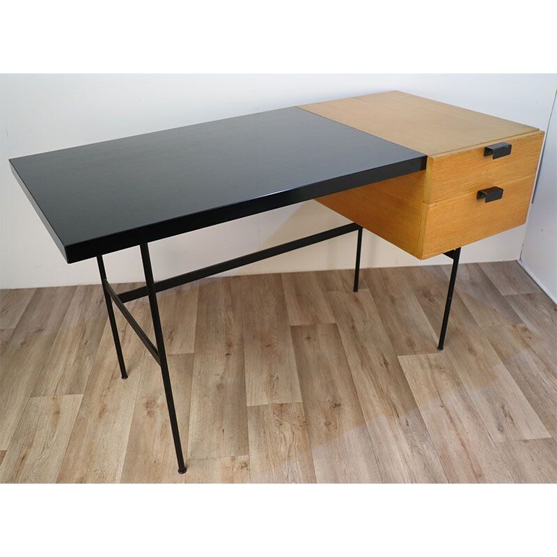 Bureau vintage modèle Cm141 de Pierre Paulin pour Thonet, 1950