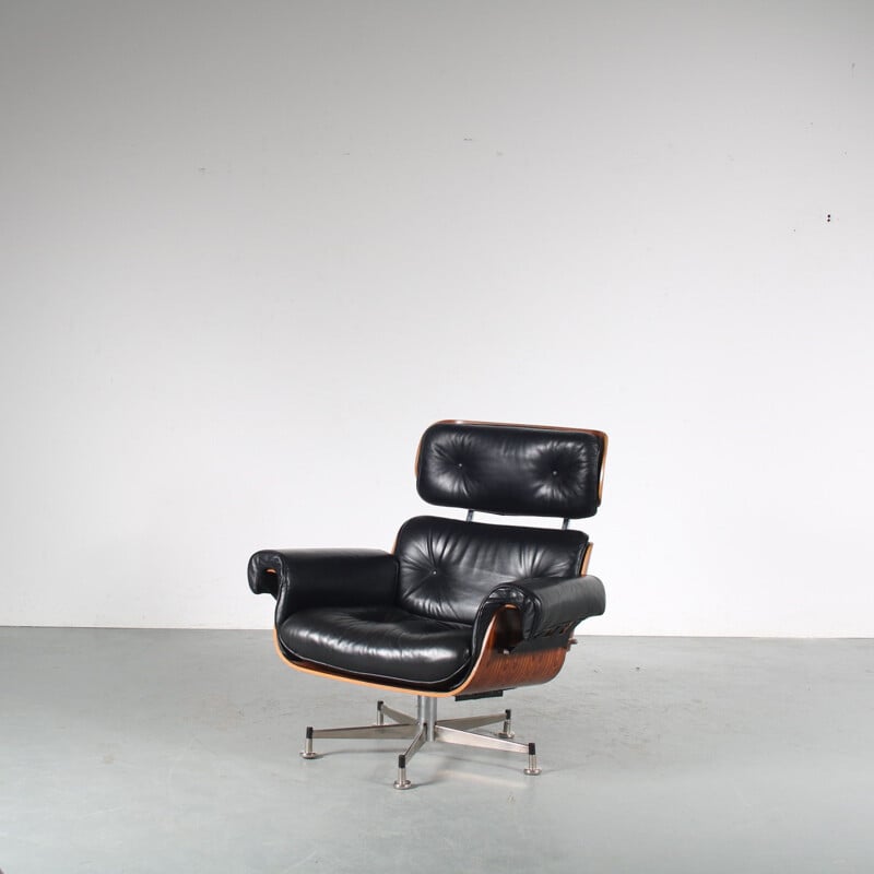 Fauteuil vintage de Martin Stoll pour Giroflex, Allemagne 1960