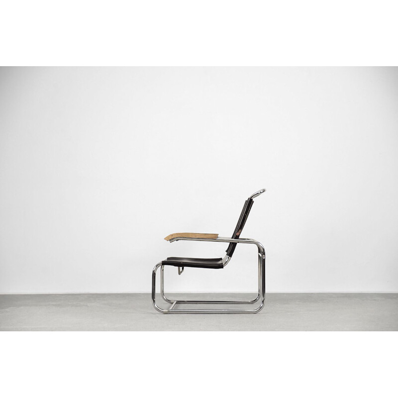 Sillón vintage Bauhaus B35 de Marcel Breuer para Thonet, 1930