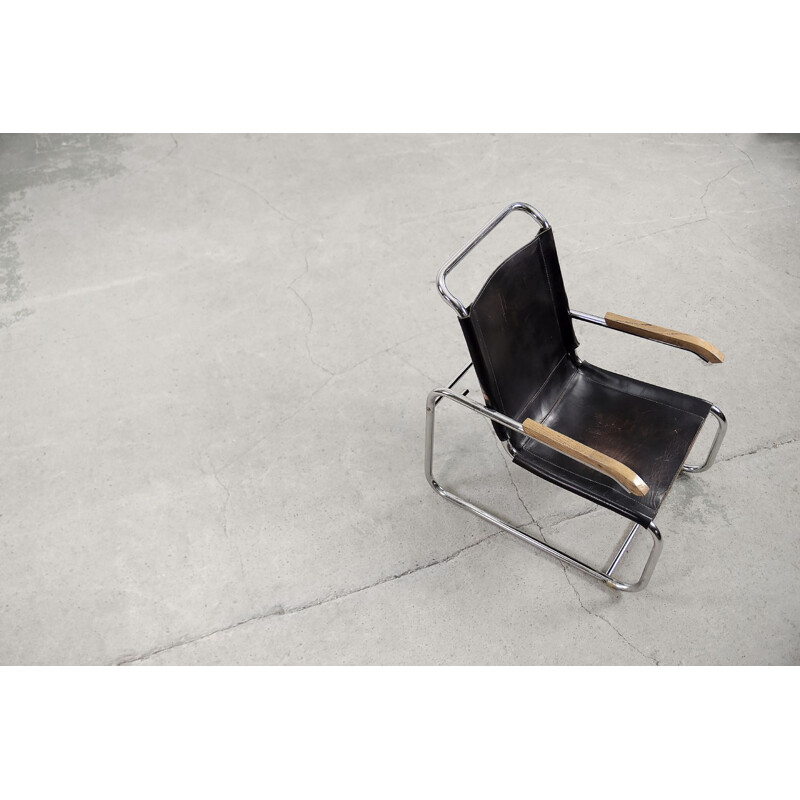 Poltrona Vintage Bauhaus B35 de Marcel Breuer para Thonet, 1930