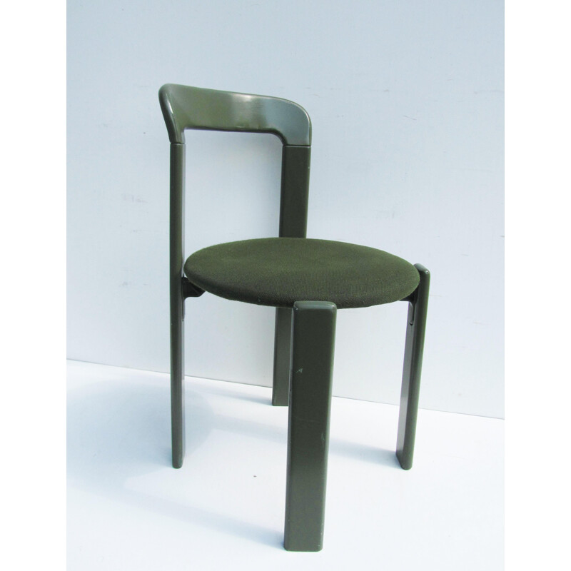 Vintage stacking chair by Bruno Rey, 1970s