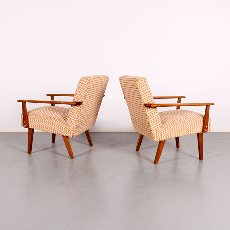 Pair of vintage armchairs by Tatra