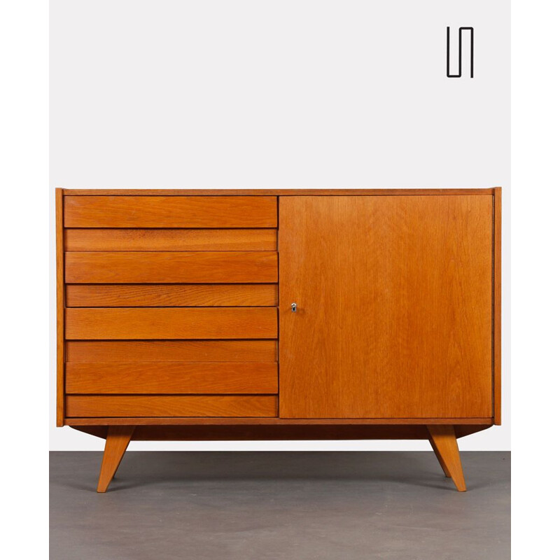 Vintage chest of drawers model U-458 by Jiroutek for Interier Praha, 1960