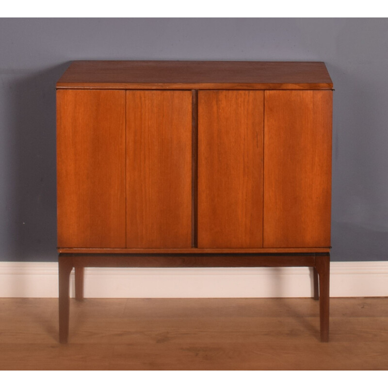 Vintage teak cocktail bar by Vanson, 1960s 