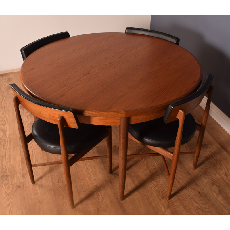 Vintage teak dining set by Victor Wilkins for G Plan, 1960s