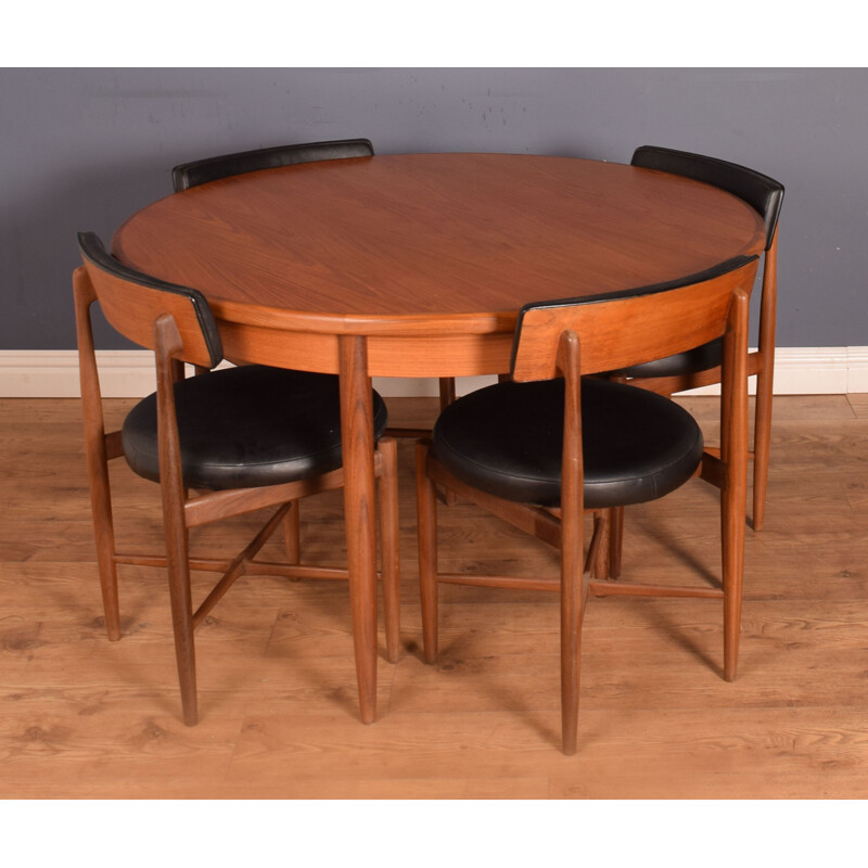 Vintage teak dining set by Victor Wilkins for G Plan, 1960s