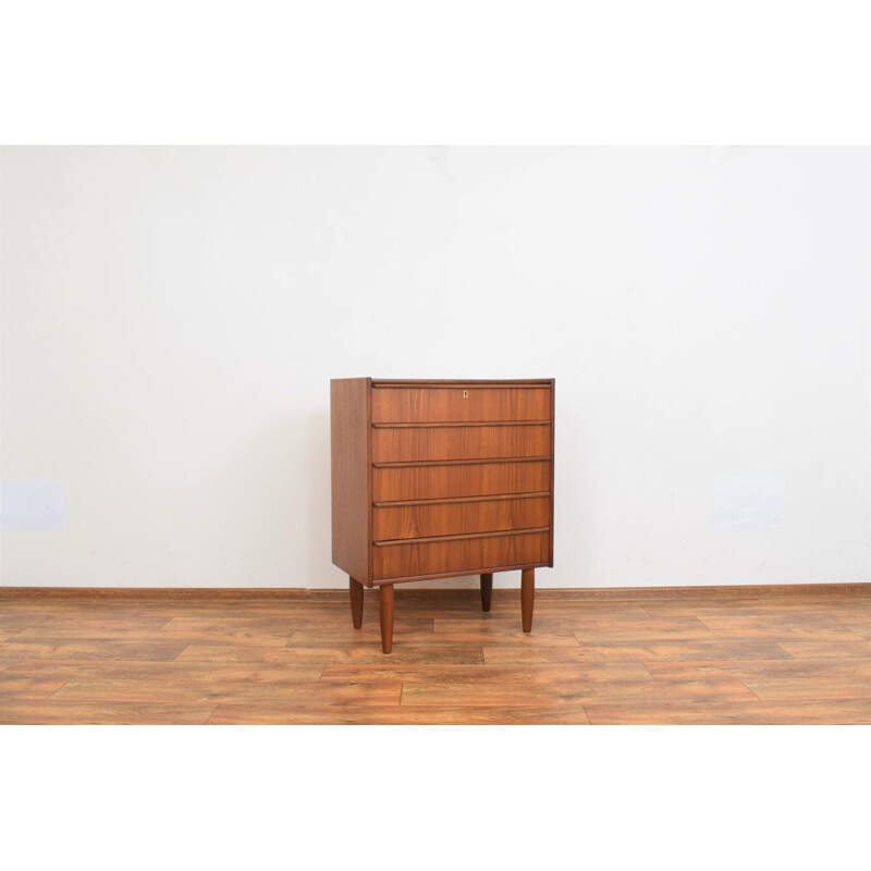 Mid-century Danish teak chest of drawers, 1960s