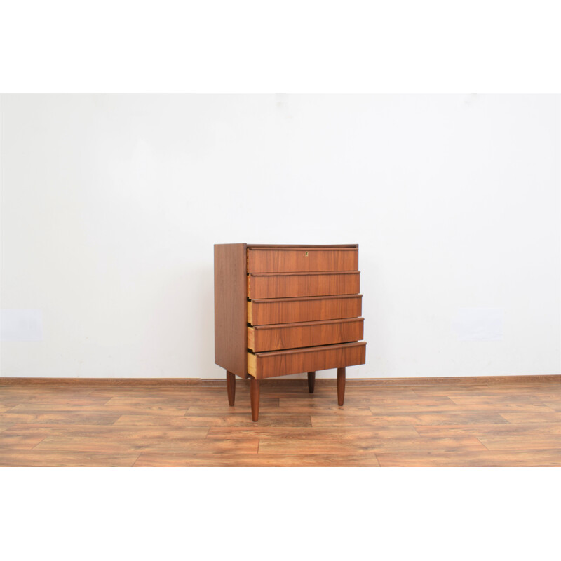 Mid-century Danish teak chest of drawers, 1960s