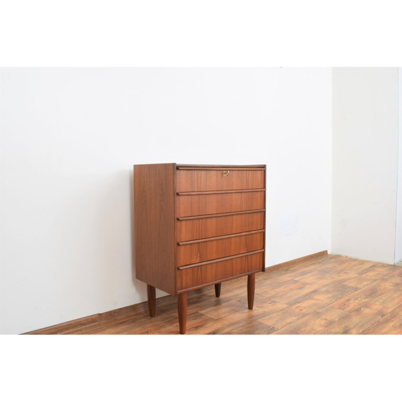 Mid-century Danish teak chest of drawers, 1960s