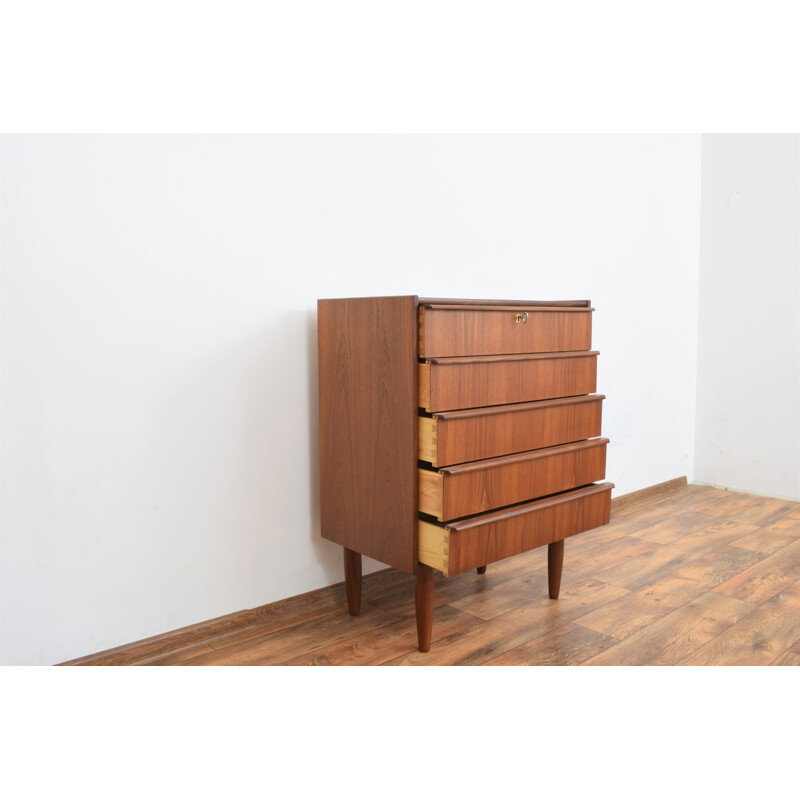 Mid-century Danish teak chest of drawers, 1960s