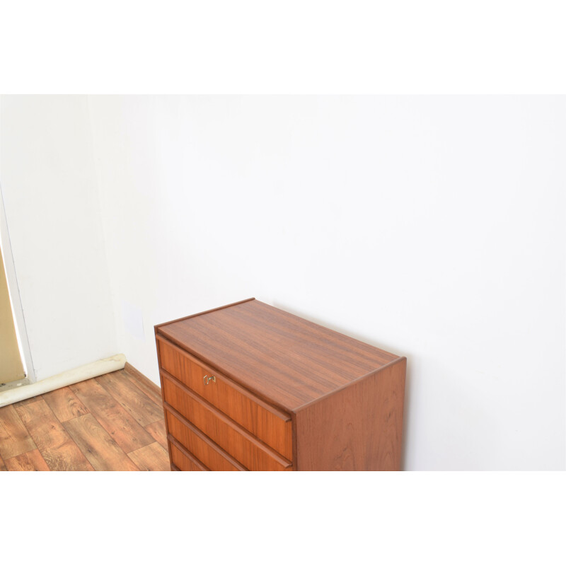 Mid-century Danish teak chest of drawers, 1960s